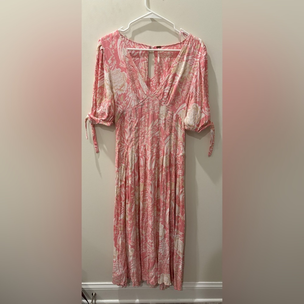 Free People Forever Always Midi Dress